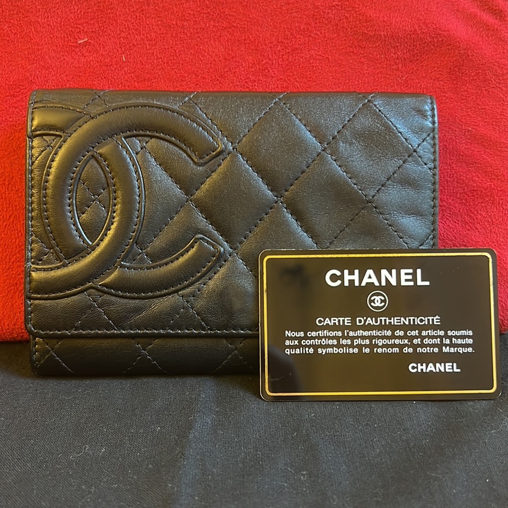 Authentic Chanel Cambon Wallet